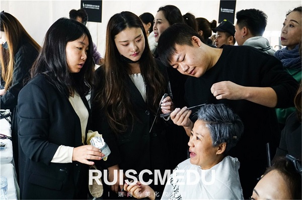 瑞尚创美化妆学校助阵中国国际时装周